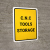 C.N.C Tools Storage Portrait - Wall Sign