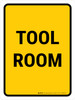 Tool Room Portrait - Wall Sign Tool Room Portrait - Wall Sign