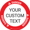 Custom Danger Floor Sign