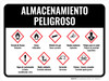 Almacenamiento Peligroso - Wall Sign