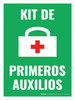 Kit de Primeros Auxilios (Con Cruz Roja) - Wall Sign Kit de Primeros Auxilios (Con Cruz Roja) - Wall Sign