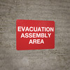 Evacuation Assembly Area (Wall)