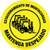 Estacionamiento de Montacargas - Mantenga Despejado - Floor Sign
