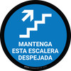 Escalera - Floor Sign Escalera - Floor Sign