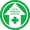 Kit de Primeros Auxilios Circular - Floor Sign