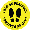 Paso de Peatones (Huellas) - Floor Sign Paso de Peatones (Huellas) - Floor Sign
