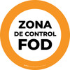 Zona de Control de FOD Tipo A - Floor Sign