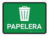 Papelera 5S Rectangular - Floor Sign