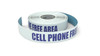 Cell Phone Free Area - Inline Printed Floor Marking Tape