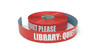 Library Quiet Please - Inline Printed Floor Marking Tape