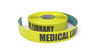 Medical Library - Inline Printed Floor Marking Tape Medical Library - Inline Printed Floor Marking Tape