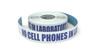 No Cell Phones in Laboratory - Inline Printed Floor Marking Tape