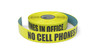 No Cell Phones in Office - Inline Printed Floor Marking Tape