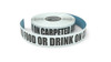 No Food or Drink on Carpeted Area - Inline Printed Floor Marking Tape No Food or Drink on Carpeted Area - Inline Printed Floor Marking Tape