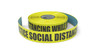 Please Practice Social distancing While using the Gym - Inline Printed Floor Marking Tape Please Practice Social distancing While using the Gym - Inline Printed Floor Marking Tape