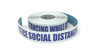 Please Practice Social distancing While using the Gym - Inline Printed Floor Marking Tape Please Practice Social distancing While using the Gym - Inline Printed Floor Marking Tape