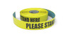 Please Stand Here - Inline Printed Floor Marking Tape