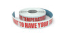Please Wait to Have Your Temperature Checked - Inline Printed Floor Marking Tape