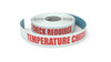 Temperature Check Required - Inline Printed Floor Marking Tape