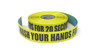 Wash Your Hands for 20 Seconds - Inline Printed Floor Marking Tape