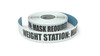 Weight Station Mask Required - Inline Printed Floor Marking Tape Weight Station Mask Required - Inline Printed Floor Marking Tape