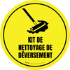 Kit de Nettoyage de Déversement Étage Signe Kit de Nettoyage de Déversement Étage Signe