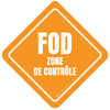 FOD Zone de Contrôle de Type B Étage Signe