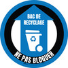 Bac De Recyclage De-Chaussée Signe