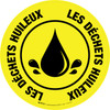 Les Déchets Huileux Étage Signe Les Déchets Huileux Étage Signe