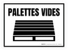 Palettes Vides De-Chaussée Signe
