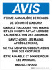 Notice: Ferme Animalière De Règles De Sécurité De Premier (Notice: Petting Farm Rules Safety First) French Portrait - Wall Sign