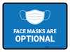 Face Mask Optional Landscape - Wall Sign