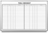 Tool Checkout Dry Erase Board Tool Checkout Dry Erase Board
