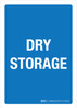 Dry Storage Portrait - Wall Sign