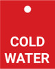 Cold Water - Valve Tag