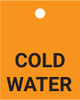 Cold Water - Valve Tag