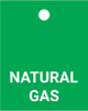 Natural Gas - Valve Tag