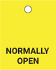 Normally Open - Valve Tag Normally Open - Valve Tag