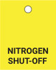 Nitrogen Shut-Off - Valve Tag