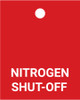 Nitrogen Shut-Off - Valve Tag