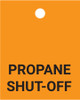 Propane Shut-Off - Valve Tag Propane Shut-Off - Valve Tag