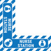Nurse Station - Floor Sign Corner Nurse Station - Floor Sign Corner