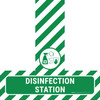 Disinfection Station - Floor Sign T's