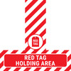 Red Tag Holding Area - Floor Sign T's Red Tag Holding Area - Floor Sign T's
