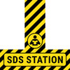 SDS Station - Floor Sign T's SDS Station - Floor Sign T's