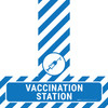 Vaccination Station - Floor Sign T's Vaccination Station - Floor Sign T's
