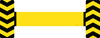Blank Yellow with Hazard Lines - Crosswalk Kit Blank Yellow with Hazard Lines - Crosswalk Kit