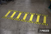 Blank Yellow with Hazard Lines - Crosswalk Kit Blank Yellow with Hazard Lines - Crosswalk Kit