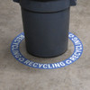 Recycling - Circular Floor Sign Ring Recycling - Circular Floor Sign Ring