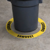Sawdust - Circular Floor Sign Ring Sawdust - Circular Floor Sign Ring